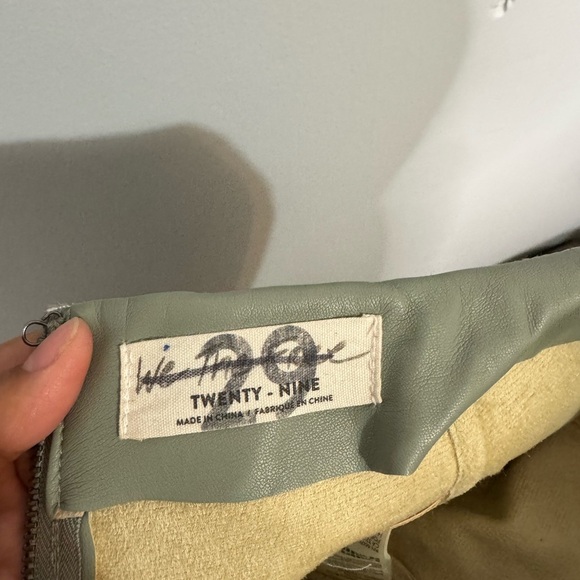 Free People Real Deal Faux Leather Pants - Picture 2 of 4